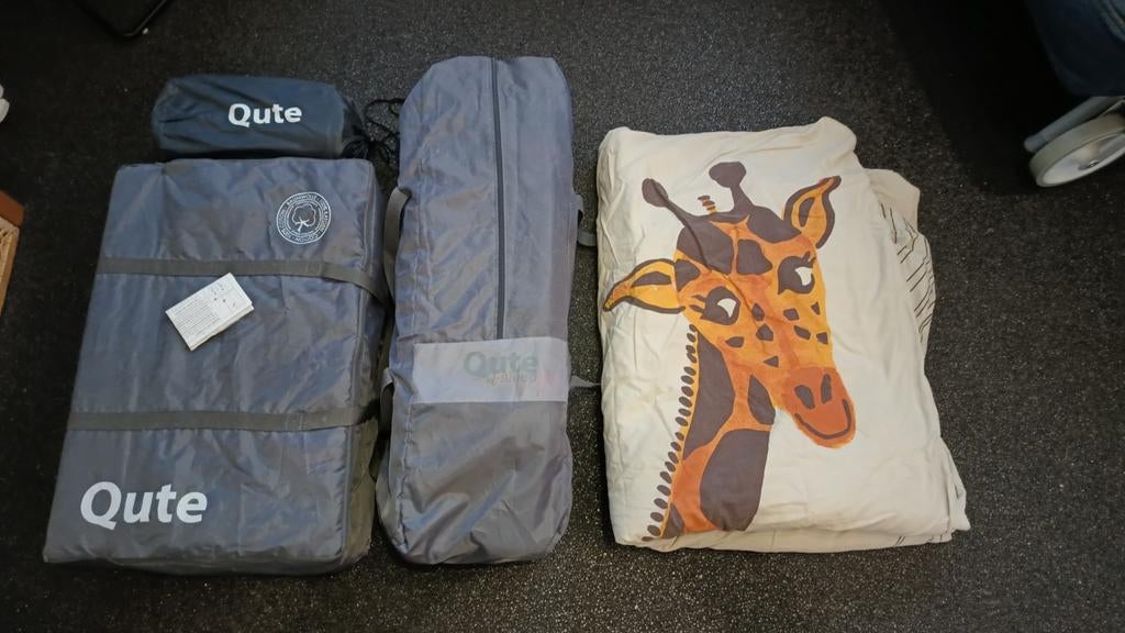 Qute campingbedje, Ophalen, Reisbedje