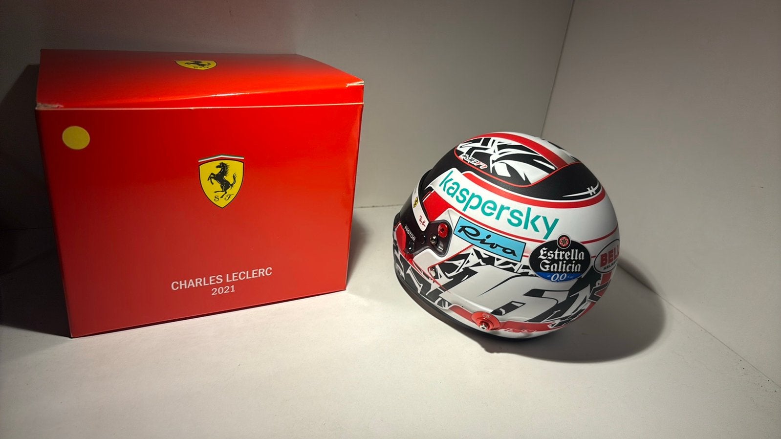 Helm charles leclerc 2021 1.2, Auto, Ophalen of Verzenden, A, A