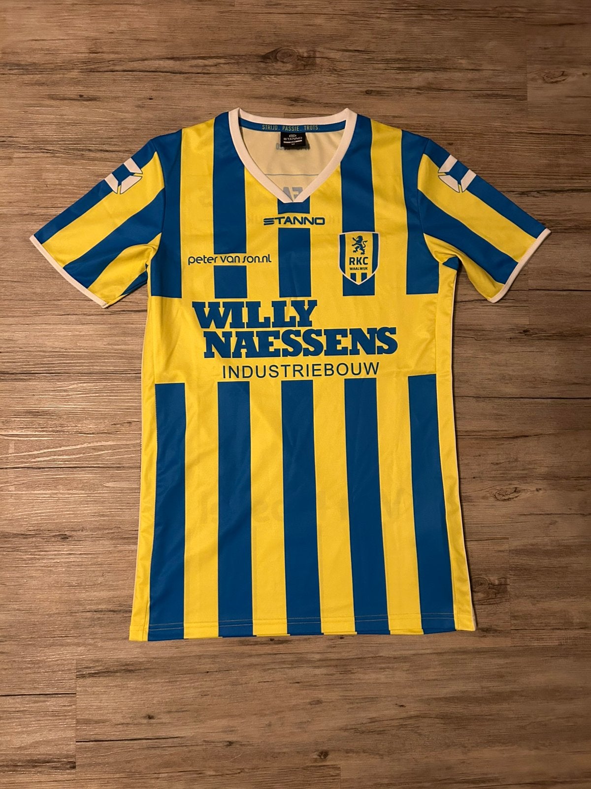Origineel RKC Waalwijk Thuisshirt 20/21 - Maat M, Maat M, Ophalen of Verzenden, Zo goed als nieuw, Shirt
