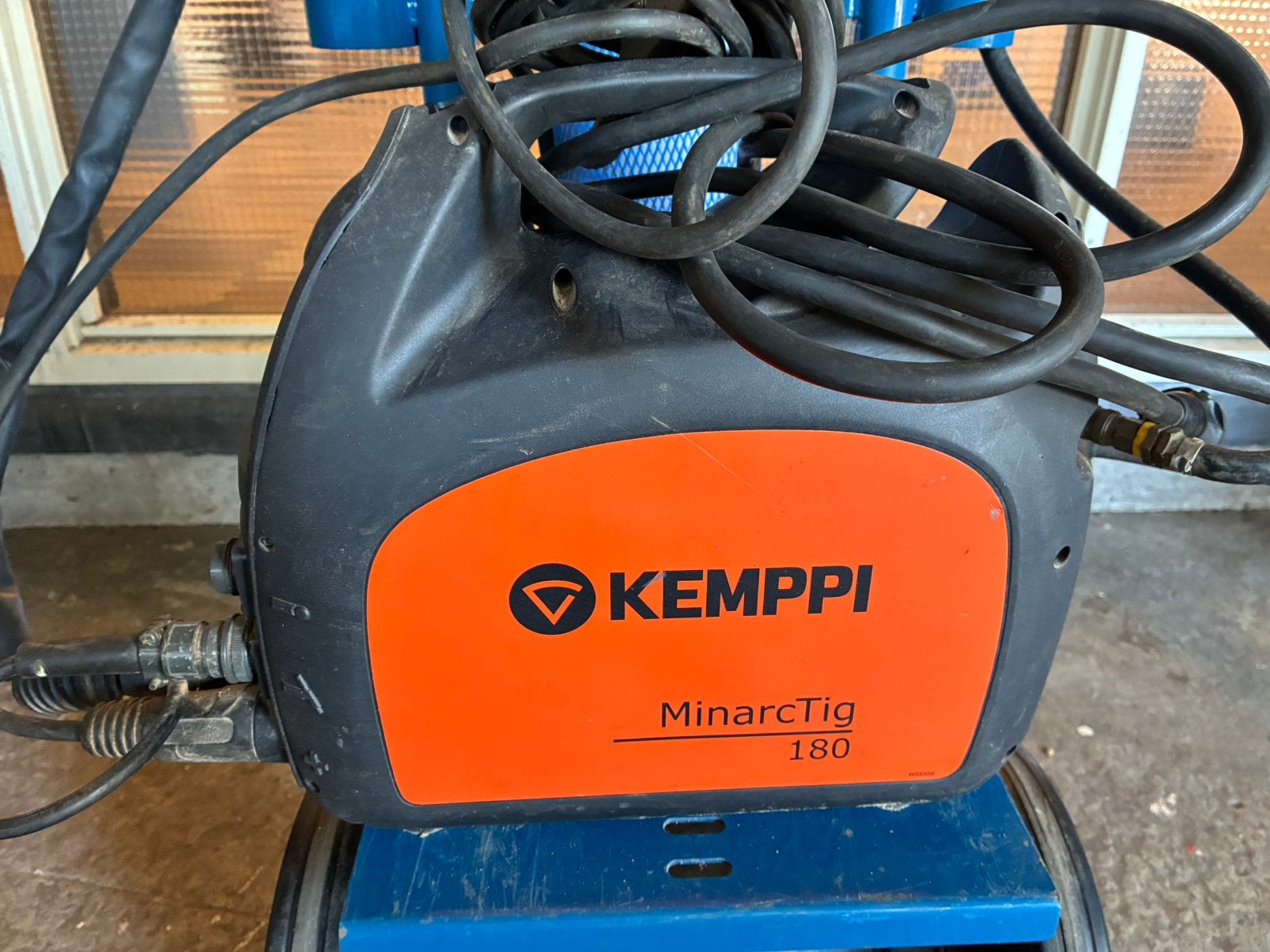 Kemppi MinarcTig 180 lasset, Ophalen, Gebruikt, 250 ampère of meer, Tig