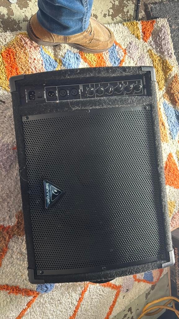 Behringer Eurolive F1220D - Actieve 250W Vloermonitor, Muziek en Instrumenten, Versterkers | Keyboard, Monitor en PA, Ophalen