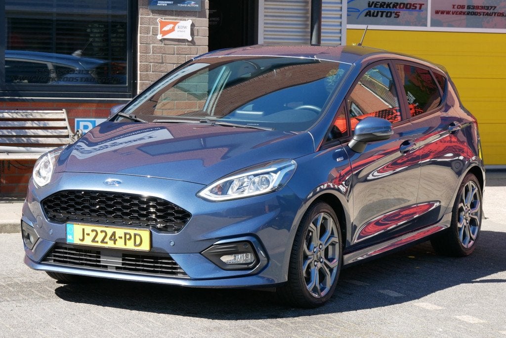 Ford Fiesta 1.0 EcoBoost ST-Line X camera. suur/stoel verw., Voorwielaandrijving, Stof, Gebruikt, 1064 kg