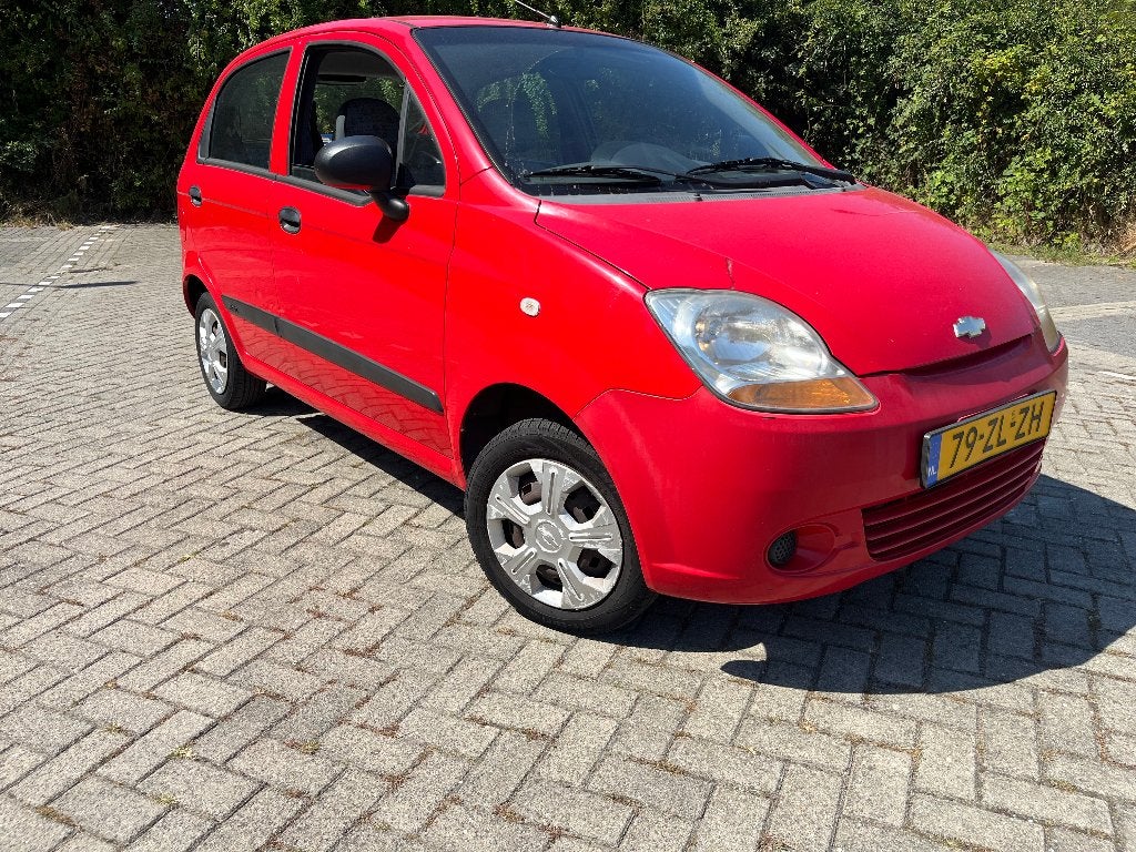Chevrolet Matiz 0.8 2008 Rood, Voorwielaandrijving, Stof, Origineel Nederlands, 19 km/l