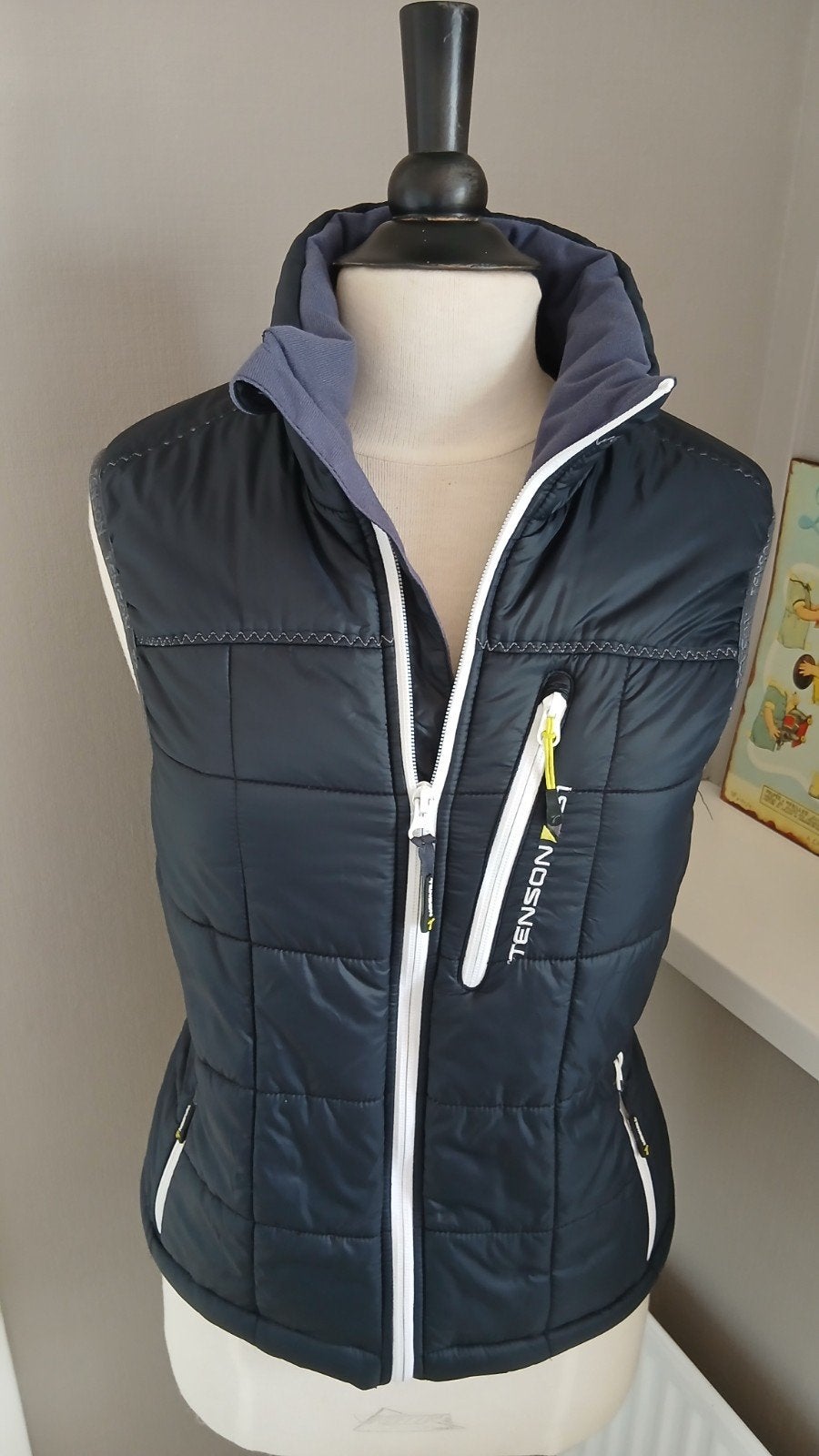Tenson damesbodywarmer maat S marine., Blauw, Tenson, Ophalen of Verzenden, Zo goed als nieuw