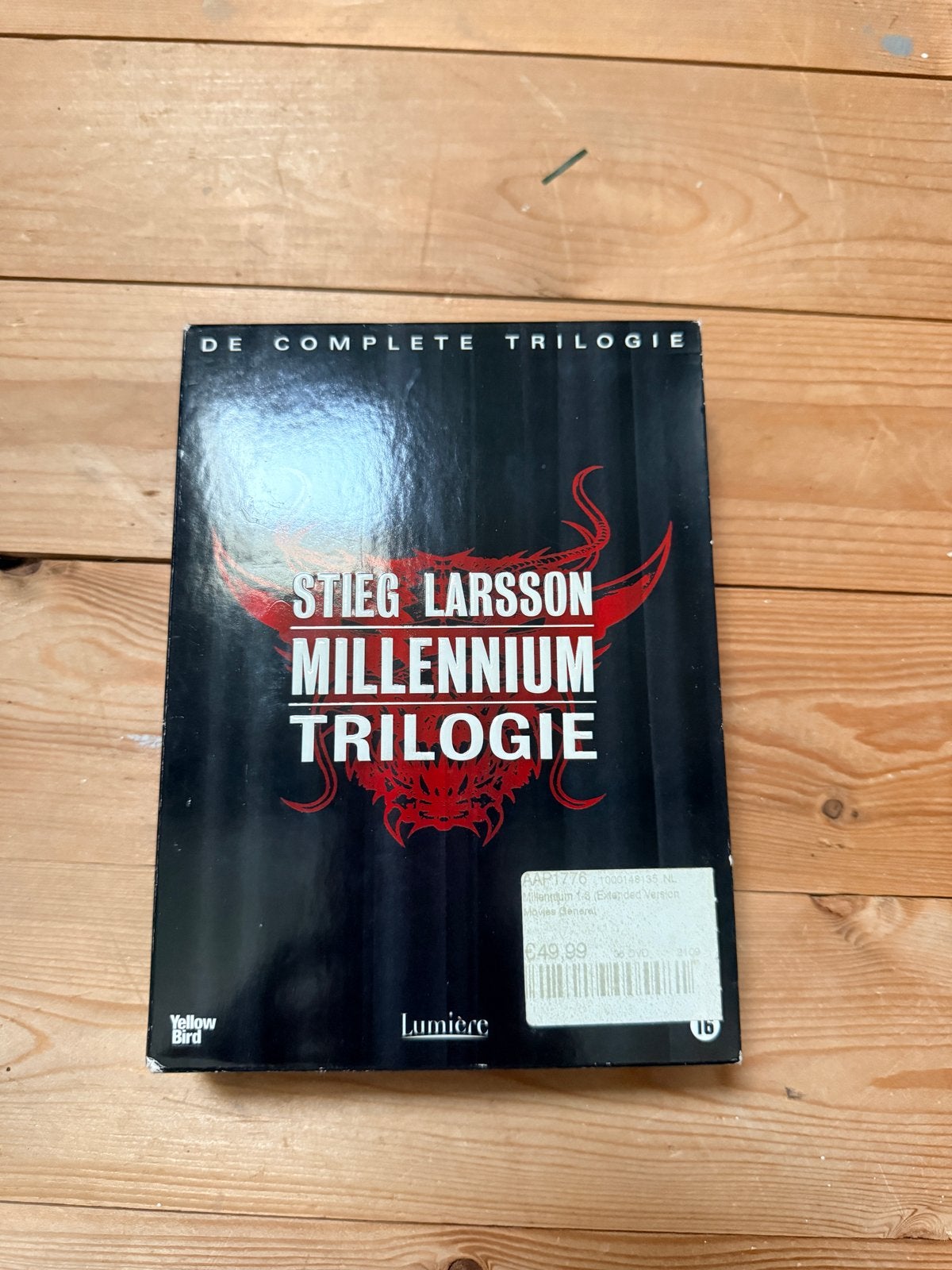 Stieg Larsson Millennium Trilogie DVD Boxset, Cd's en Dvd's, Psychologische thriller, Vanaf 16 jaar, Nederlands, Ophalen of Verzenden