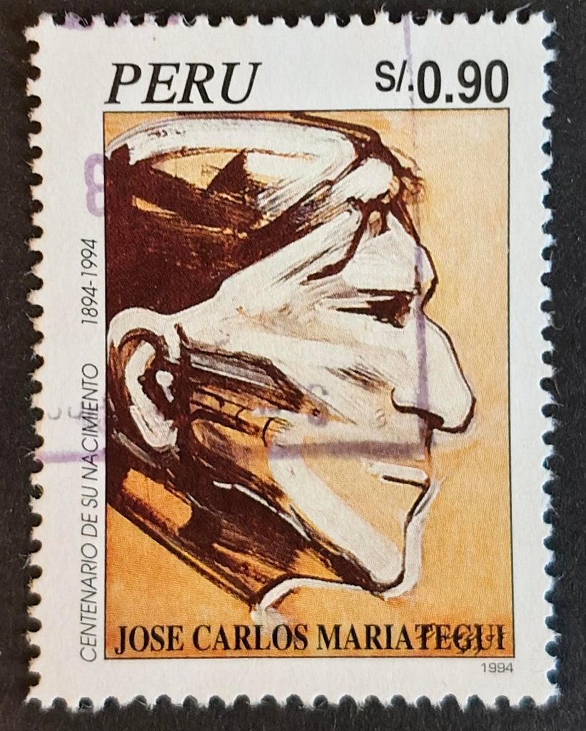 PERU - Jose Carlos Maria Tegui 1994, Verzenden, Gestempeld, Zuid-Amerika