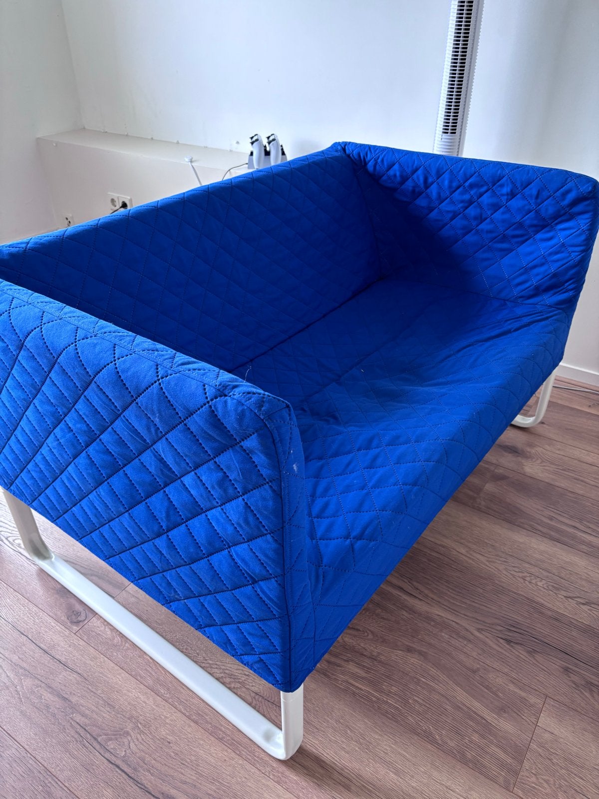 IKEA Klippan 2-zitsbank - Blauw, Ophalen, Gebruikt, 150 tot 200 cm, Tweepersoons
