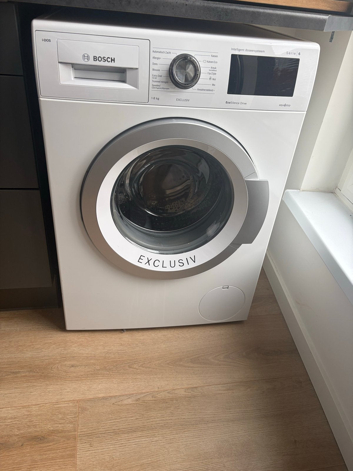 Bosch Exclusiv EcoSilence Drive Wasmachine, Ophalen, 6 tot 8 kg, Gebruikt, Overige typen