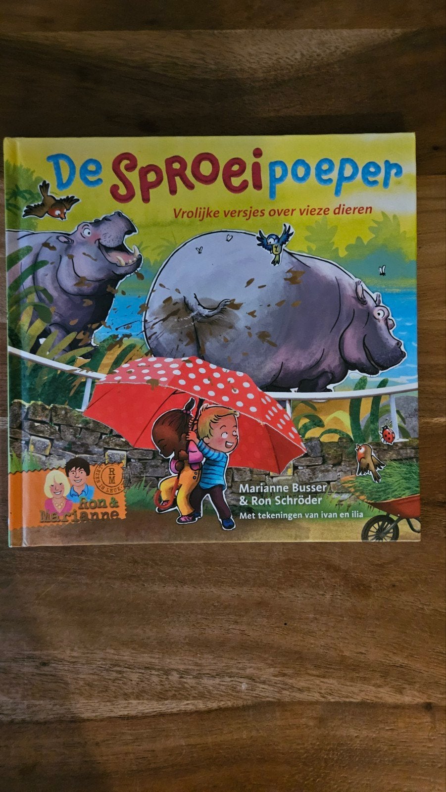 De Sproeipoeper: Vrolijke versjes over vieze dieren, Ophalen of Verzenden, Gelezen, Marianne Busser & Ron Schröder, Sprookjes