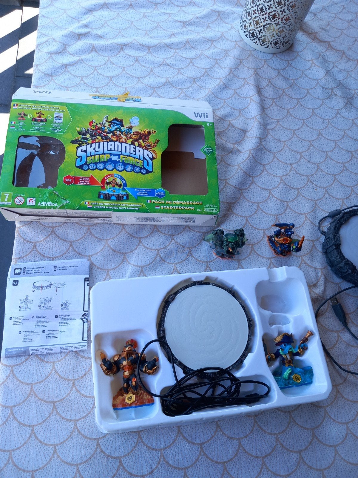 Skylanders Swap Force Starter Pack voor de Wii, Avontuur en Actie, 2 spelers, Ophalen of Verzenden, Zo goed als nieuw