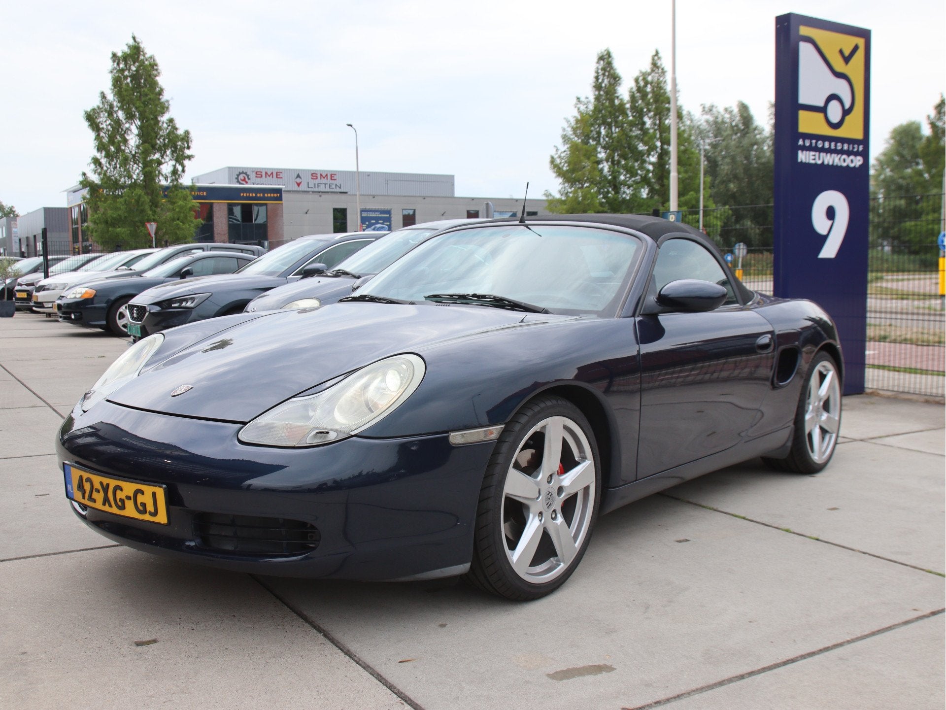 Porsche Boxster 2.5 Tiptronic Vol OPTIES, Nieuwe velgen-band, Auto's, Oldtimers, Automaat, Achterwielaandrijving, Cabriolet, Blauw