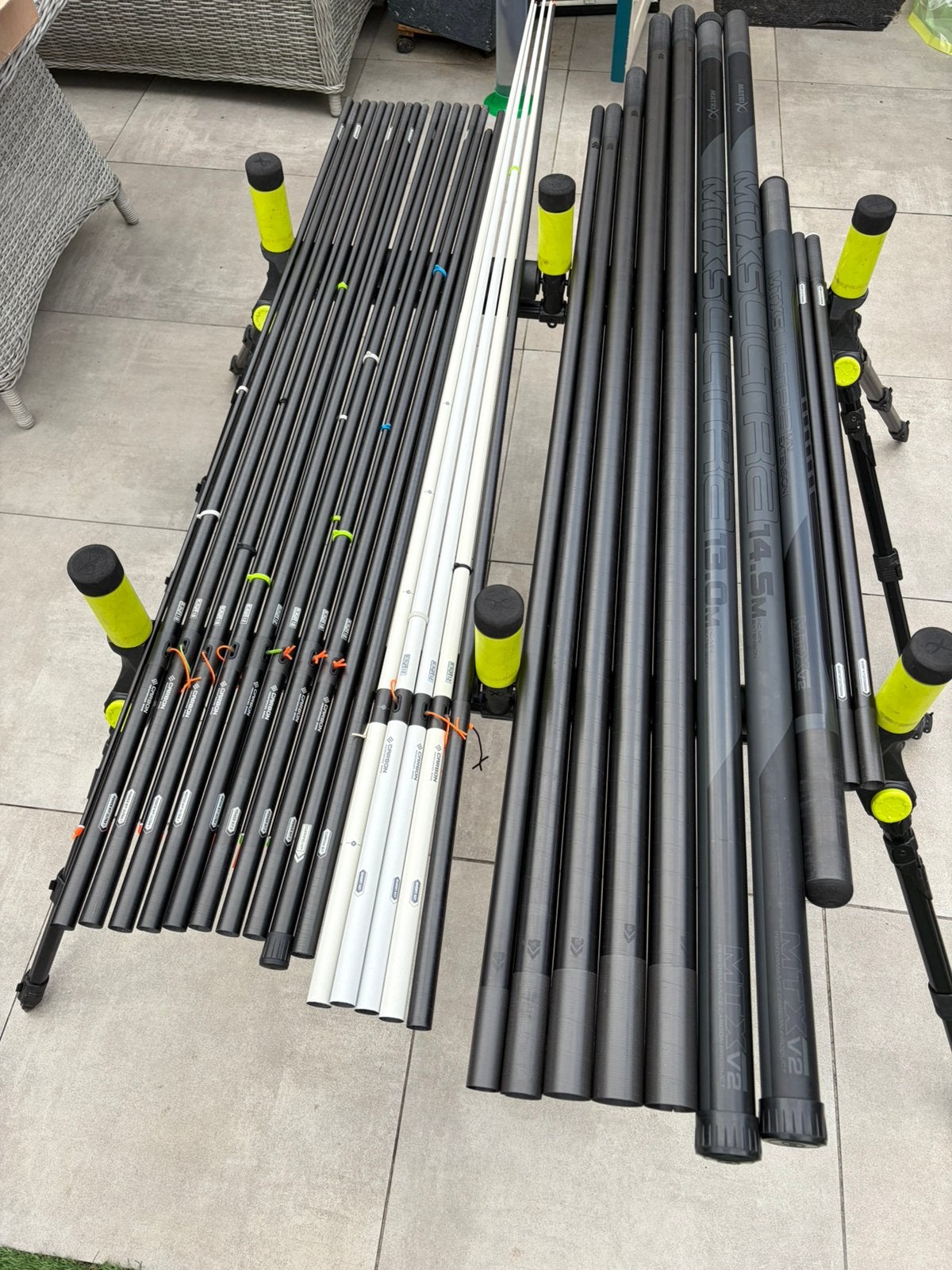 Mtx5 v2 14,5 meter pole package, Ophalen, Gebruikt, Complete set