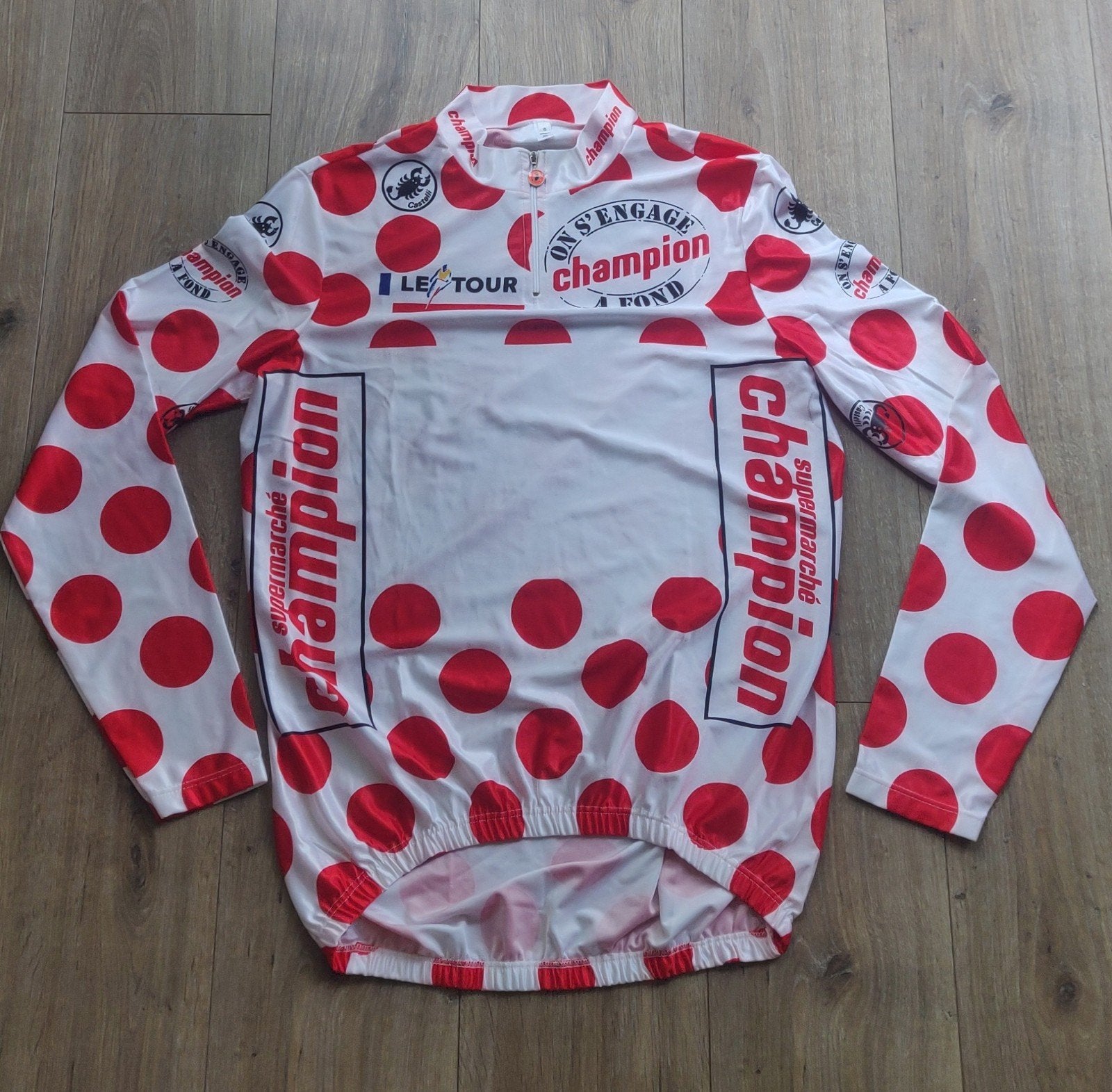 Wielershirt Bolletjestrui Tour de France 1993, Ophalen of Verzenden