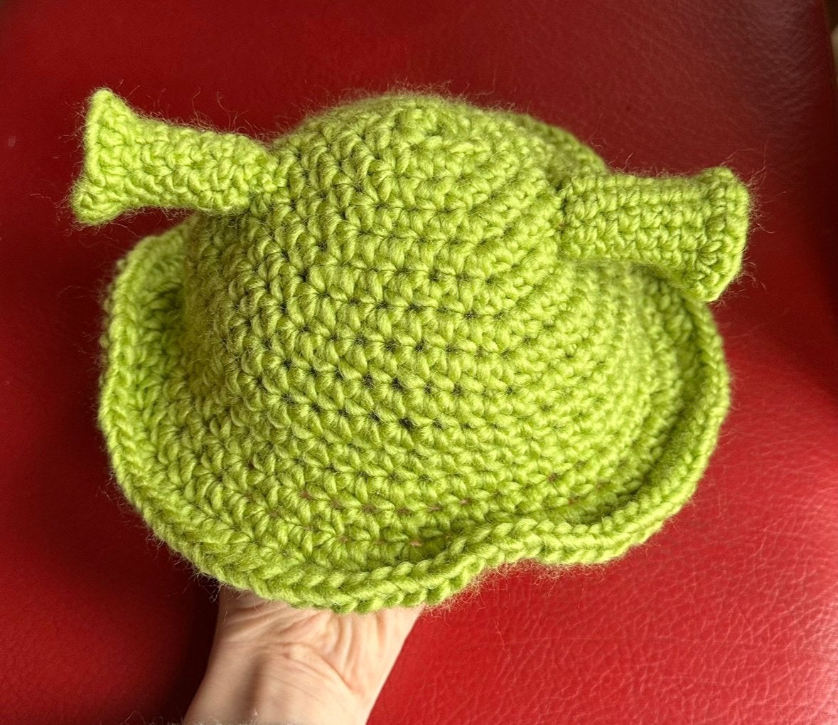 Shrek hoedje, Ophalen of Verzenden, Nieuw, Jongen of Meisje, Hoed