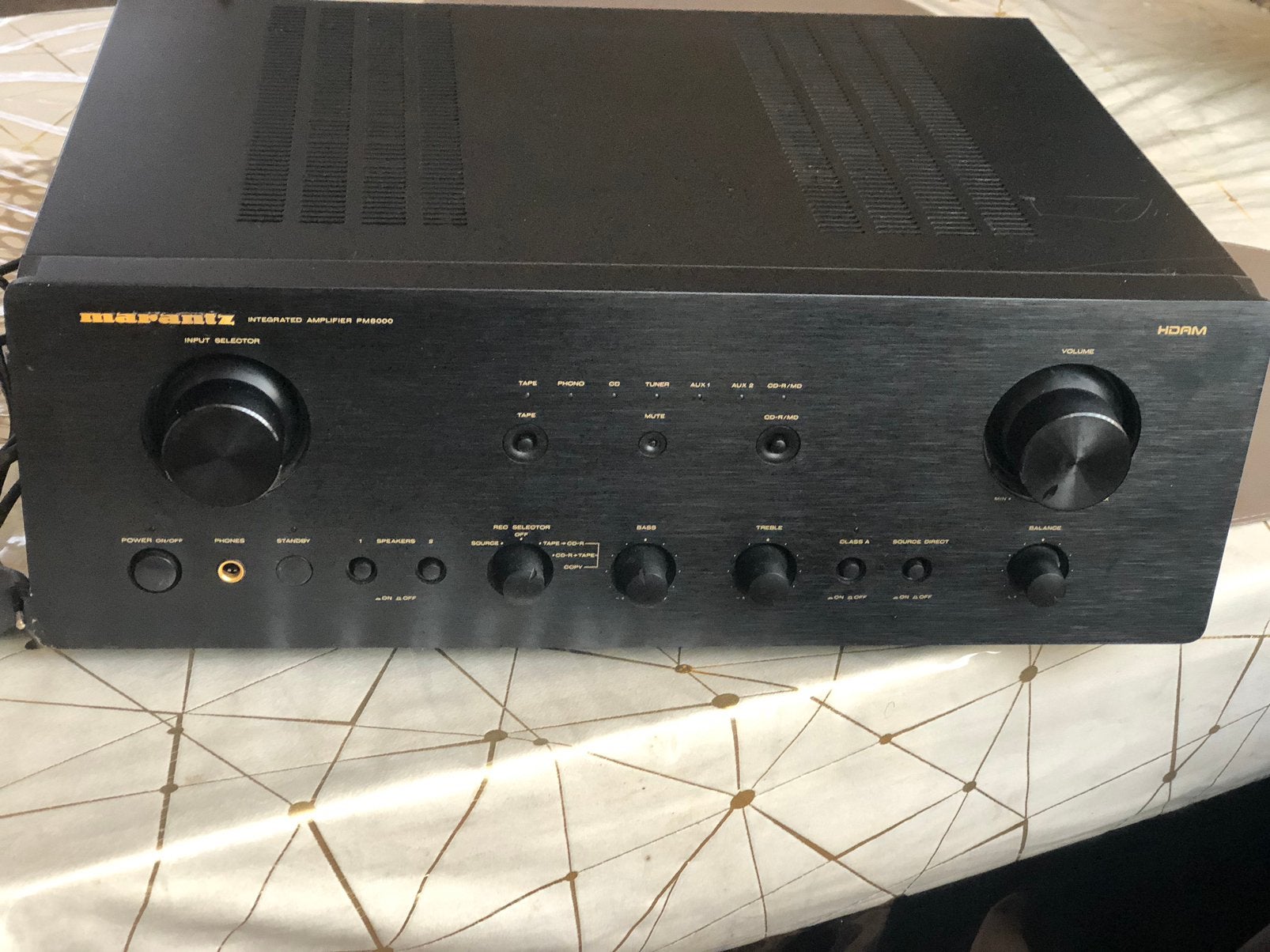 Versterkt merk marantz pm8000, Audio, Tv en Foto, Versterkers en Receivers, Ophalen, Marantz