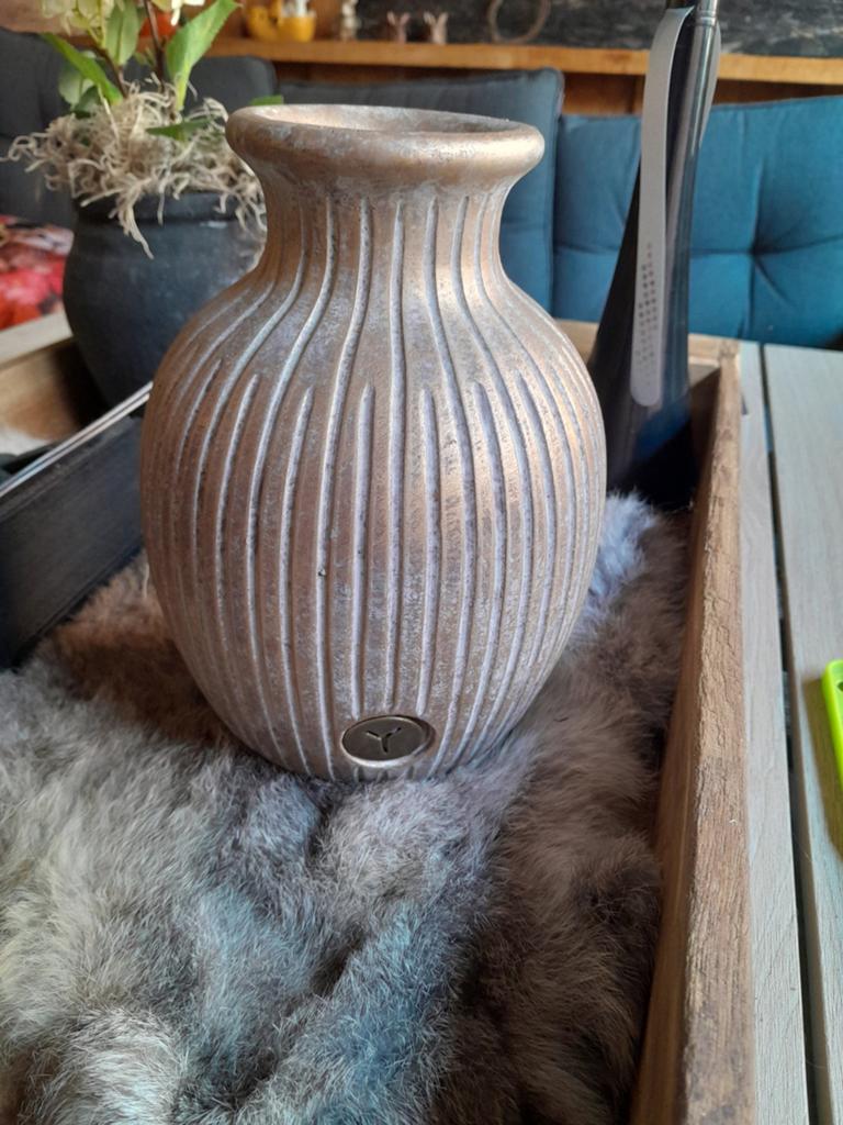 Brynxz vaas, Huis en Inrichting, Overige kleuren, Ophalen of Verzenden, Minder dan 50 cm, Glas