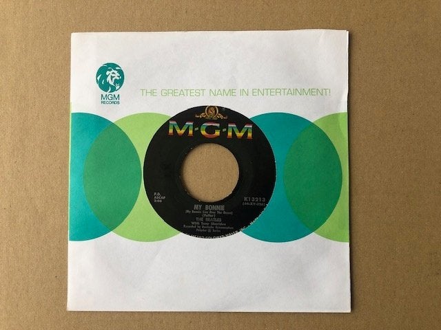 The Beatles My Bonnie Vinyl single MGM Records US, Cd's en Dvd's, Vinyl Singles, Gebruikt, 7 inch, Ophalen of Verzenden, Pop
