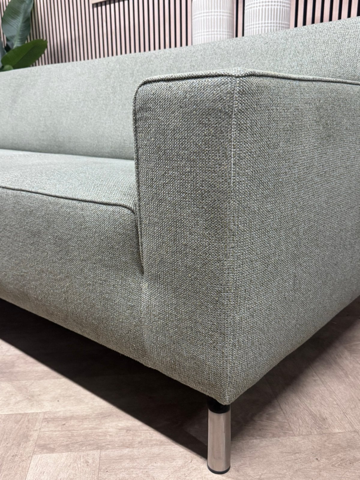 ZGAN Suze Jamé Design Hoekbank - Saliegroen - 315 x 245, -, -, Hoekbank, 300 cm of meer