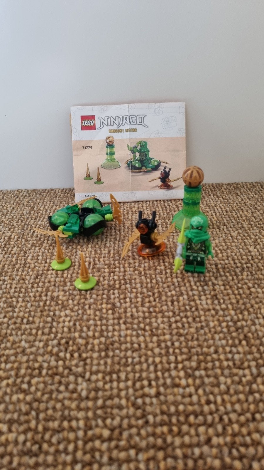 Lego Ninjago Lloyd's Drakenkracht Spinjitzu - Set 71779, Lego, Ophalen of Verzenden, Zo goed als nieuw, Inclusief instructies