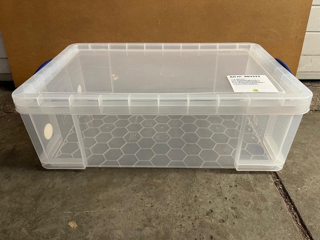 Really Useful Box transparante opbergbox | Van €30, nu, Kunststof, Nieuw, 40 liter of meer, Ophalen of Verzenden