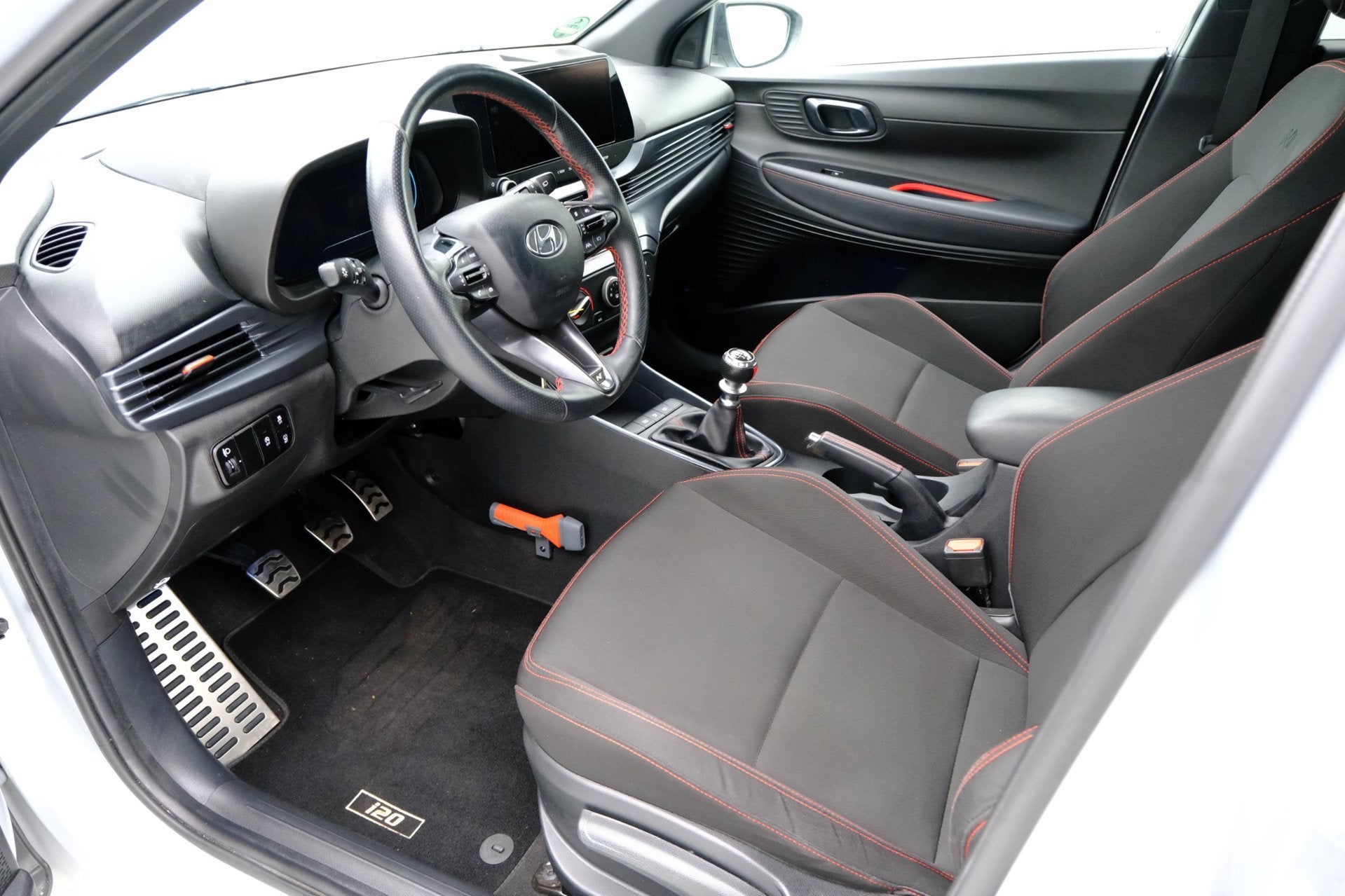 Hyundai I20 1.0 T-GDI N Line Airco|Navi|Carplay|LMV, Auto's, Voorwielaandrijving, 450 kg, Gebruikt, Euro 6