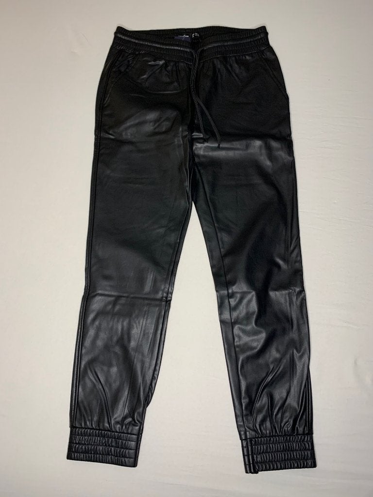 LEATHER look zwarte legging L in ~~nieuw~~ staat, Legging, Verzenden, Zwart, Maat 44/46 (L)