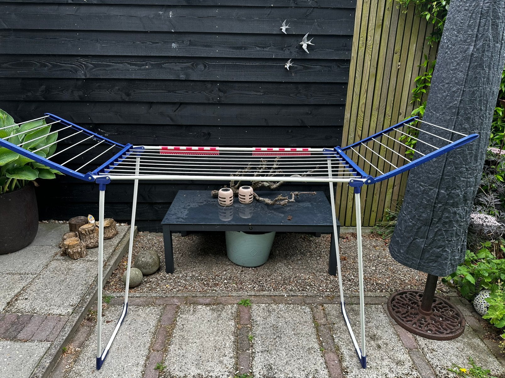 Leifheit droogrek pegasus solid 200, Tuin en Terras, Droogmolens en Wasrekken, Ophalen, Zo goed als nieuw, Wasrek