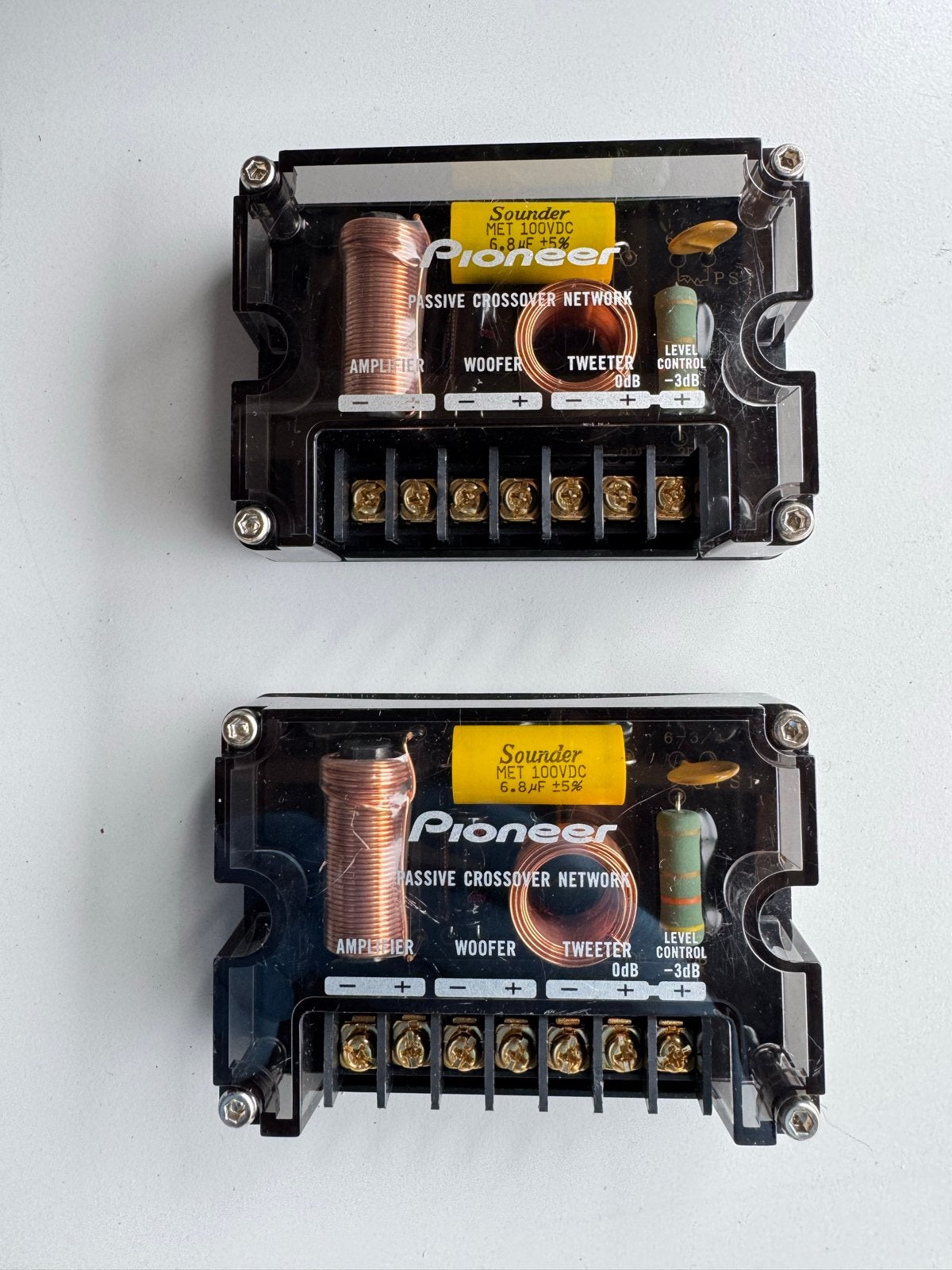 Pioneer Passive Crossover Network - Set van 2, Auto diversen, Autospeakers, Zo goed als nieuw, Ophalen of Verzenden