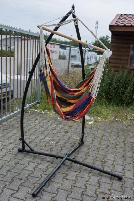 Online Veiling: Hangstoel incl. staander, Tuin en Terras, Tuinstoelen
