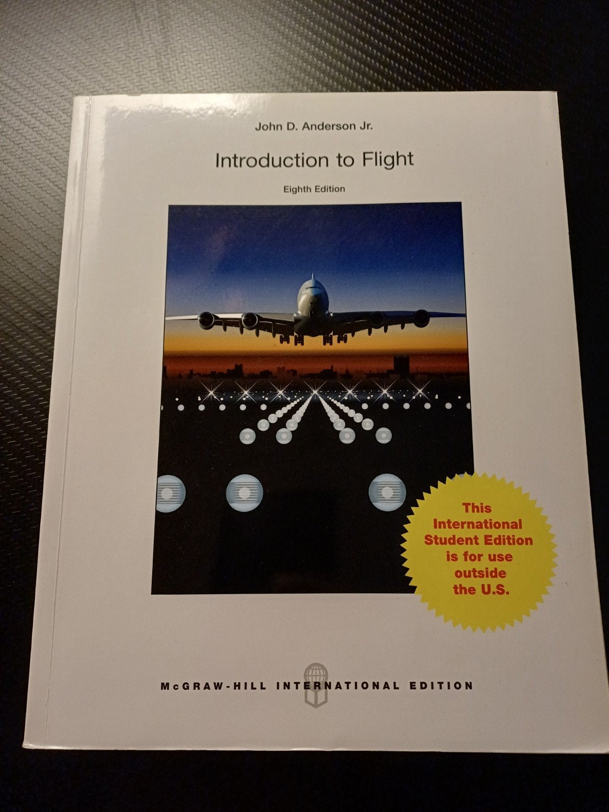 Introduction to Flight - John D. Anderson Jr. (8e editie), Ophalen, Zo goed als nieuw, Overige onderwerpen, John D. Anderson Jr.
