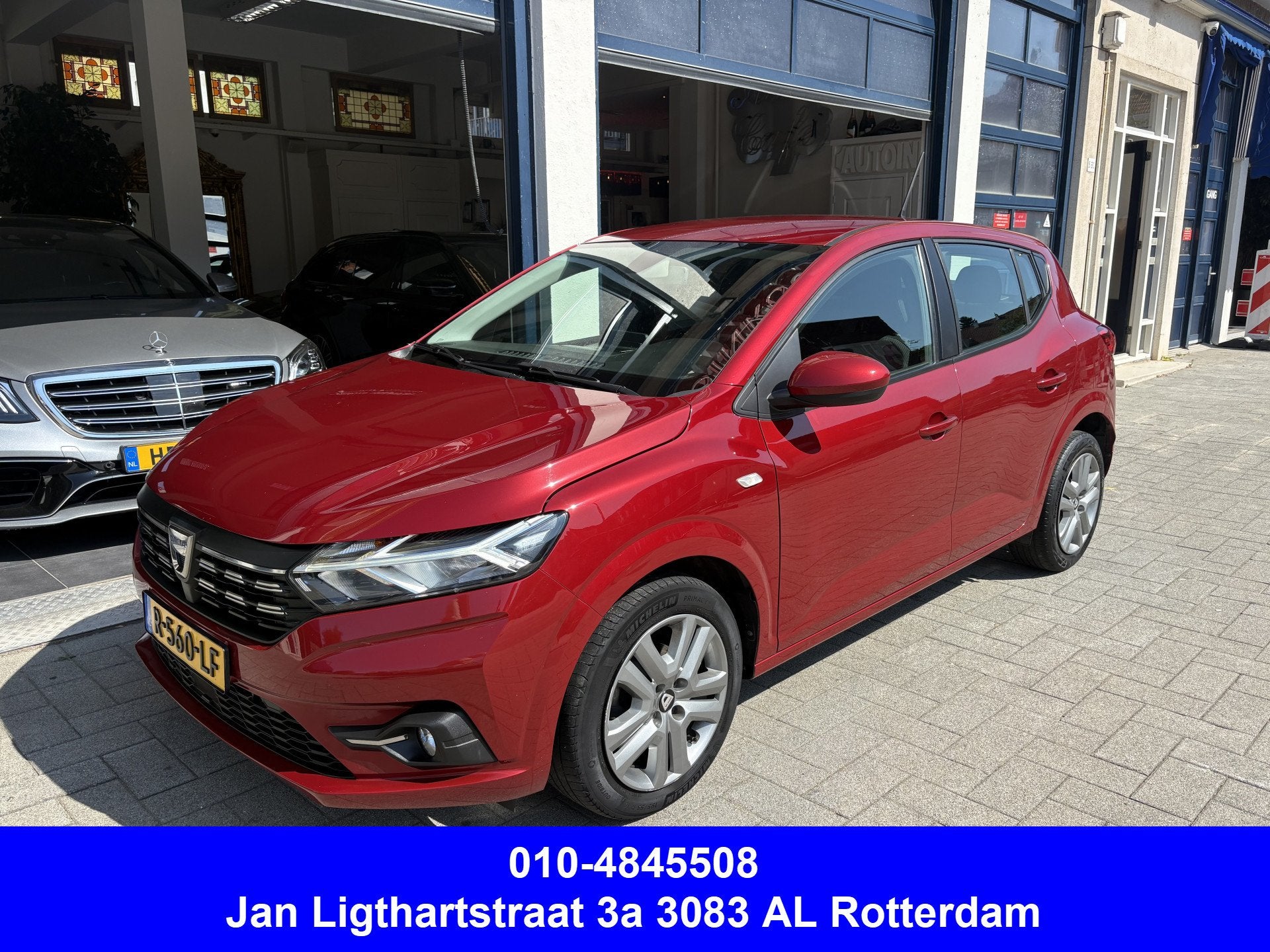 Dacia Sandero 1.0 TCe 100 Bi-Fuel Expression CARPLAY/AIRCO/C, Auto's, Voorwielaandrijving, Gebruikt, Euro 6, Bedrijf
