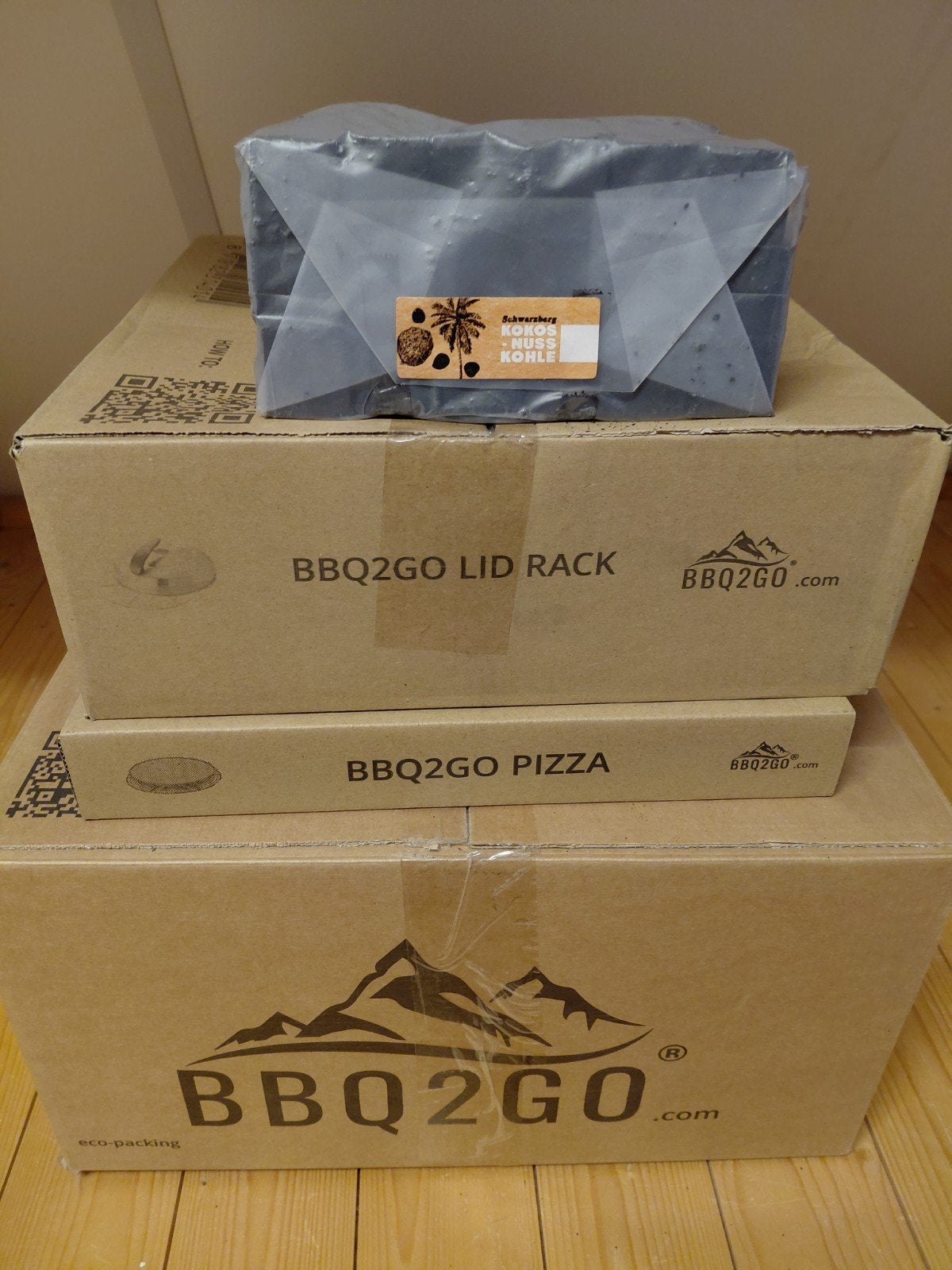 Nieuwe BBQ2GO set met pizza en LID Rack, Ophalen of Verzenden, Nieuw, BBQ2GO