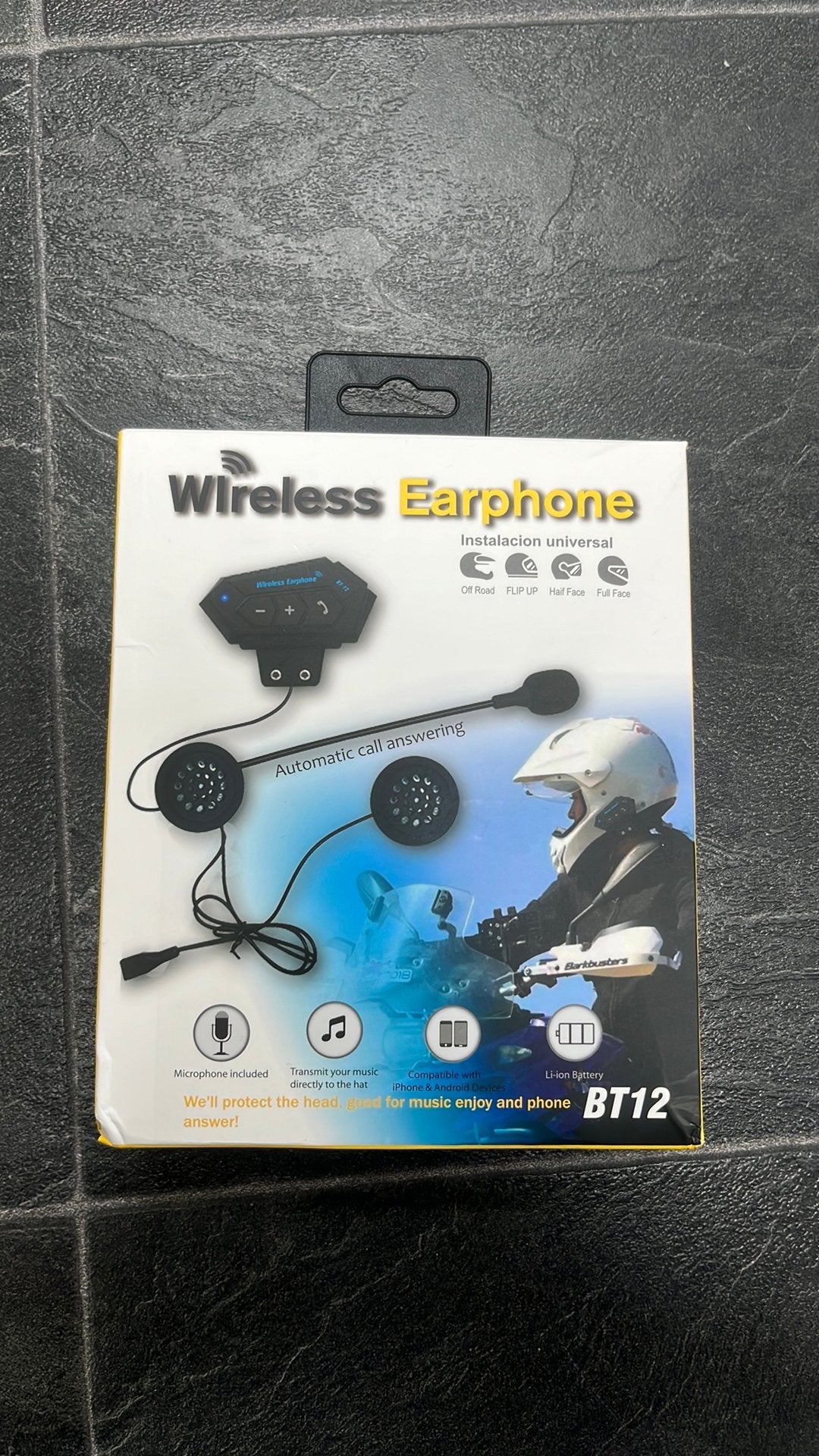 Nieuwe Scooter Helm Microfoon/Kootelefoon BT12, Ophalen of Verzenden, Nieuw
