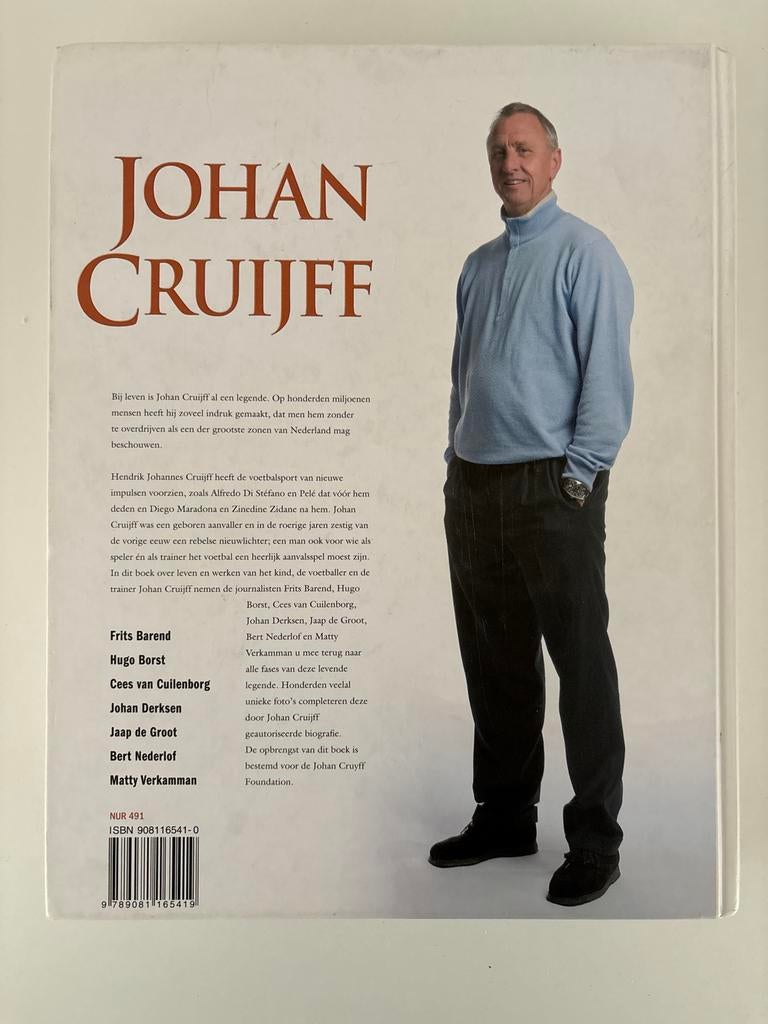 Johan Cruijff, Ophalen of Verzenden, Zo goed als nieuw, Balsport