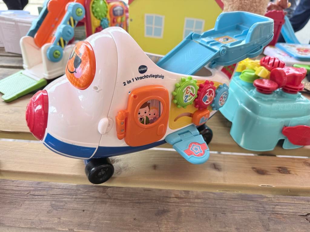 VTech 2-in-1 Vliegtuig - Interactief Speelgoed, Ophalen of Verzenden, Zo goed als nieuw