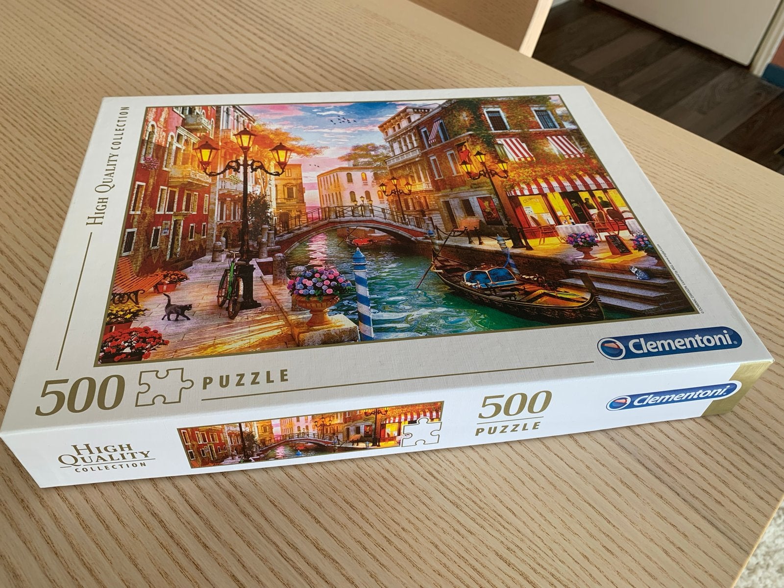 Clementoni Legpuzzel Venetië 500 stukjes - Compleet, Ophalen, Minder dan 500 stukjes, Zo goed als nieuw, Legpuzzel