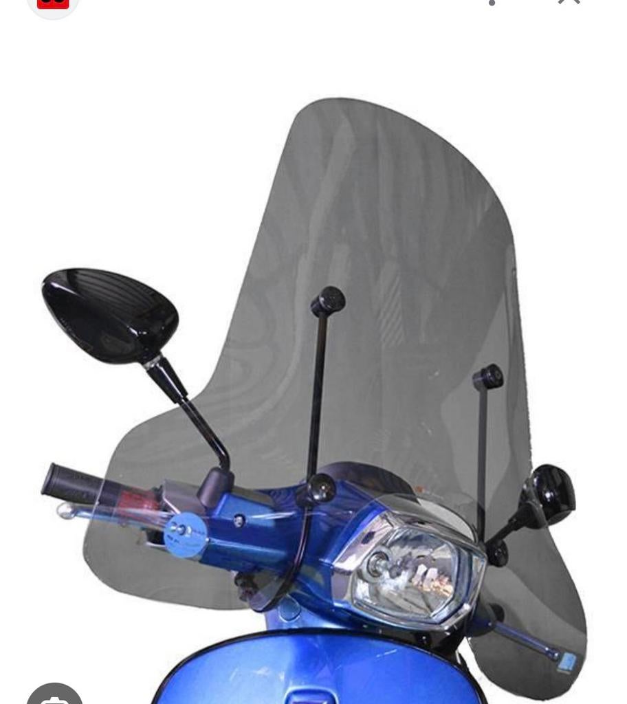 Vespa smoked winscherm, Ophalen of Verzenden, Zo goed als nieuw, Overige typen, Vespa