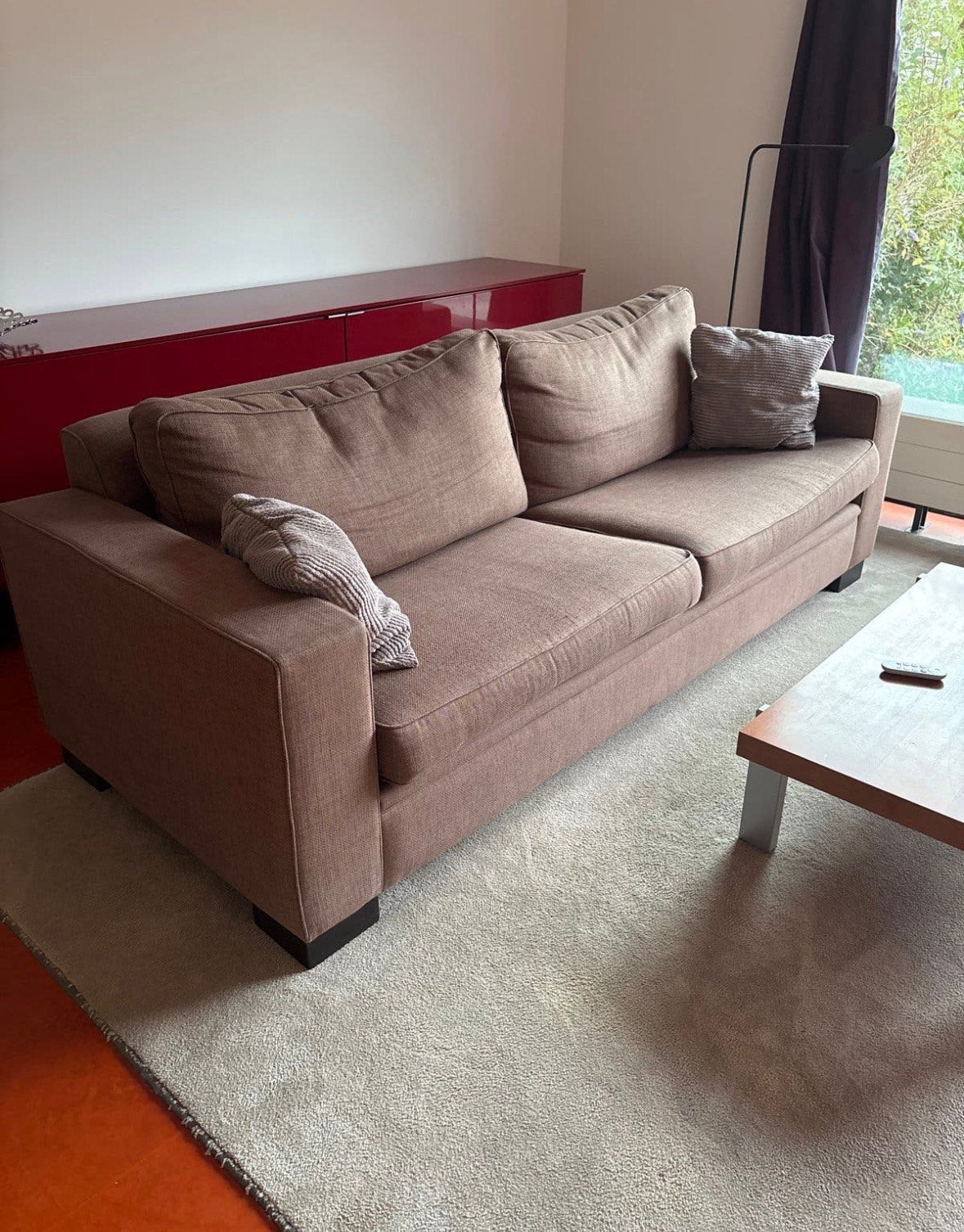 3 zits bank - moet weg vanwege verhuizing, Ophalen, Zo goed als nieuw