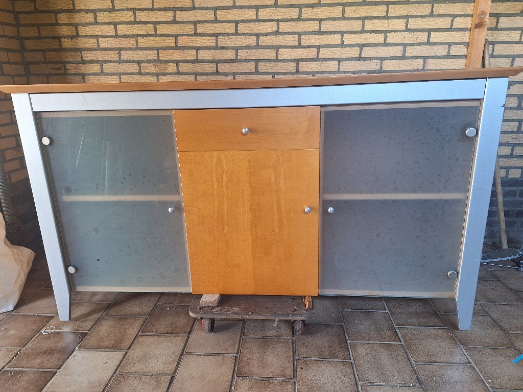 Dressoir lignet roset, Ophalen, Met deur(en), 150 tot 200 cm, 25 tot 50 cm