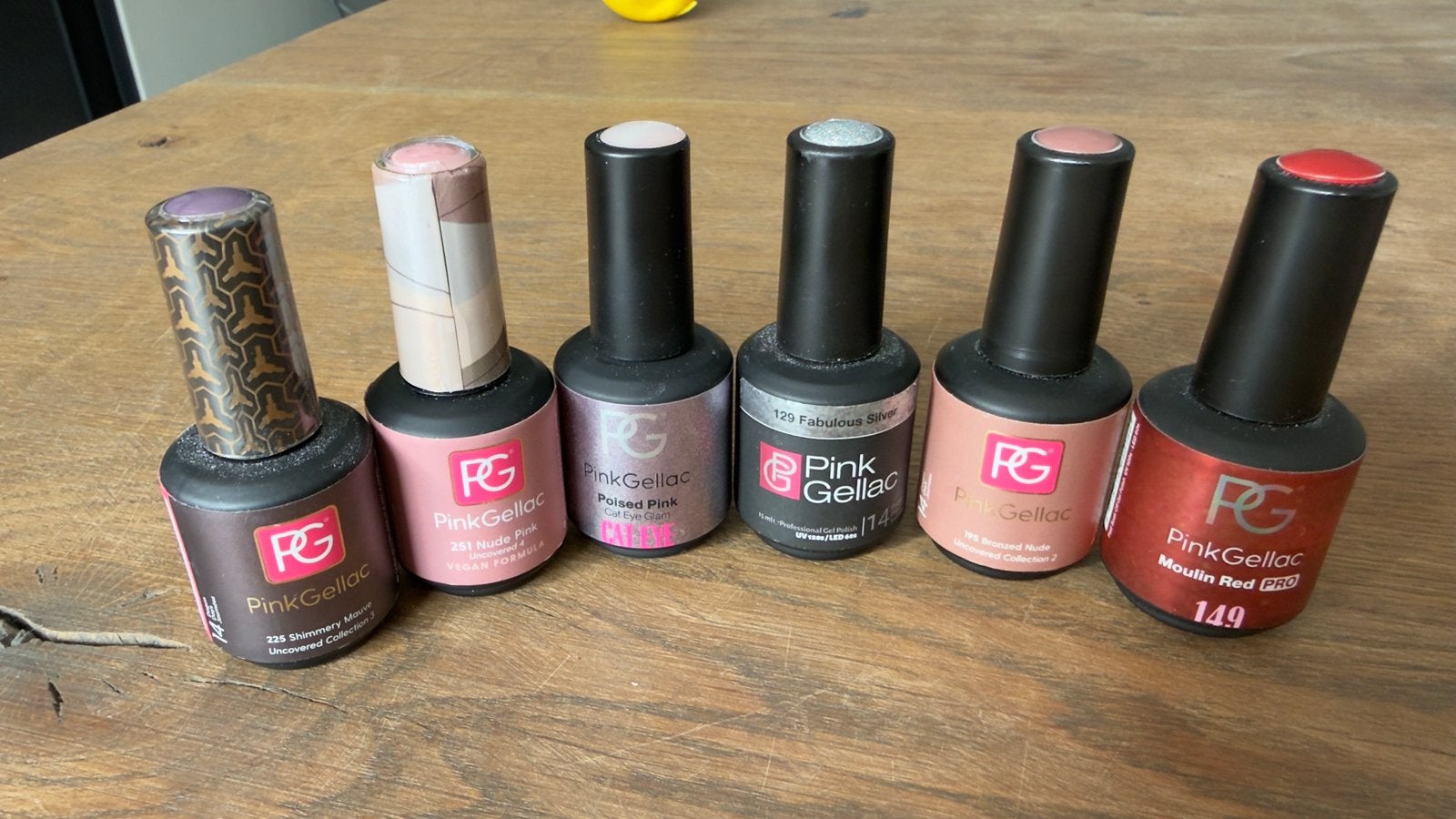 Gel nagellak, Sieraden, Tassen en Uiterlijk, Uiterlijk | Cosmetica en Make-up, Ophalen, Zo goed als nieuw, Overige kleuren, Handen en Nagels