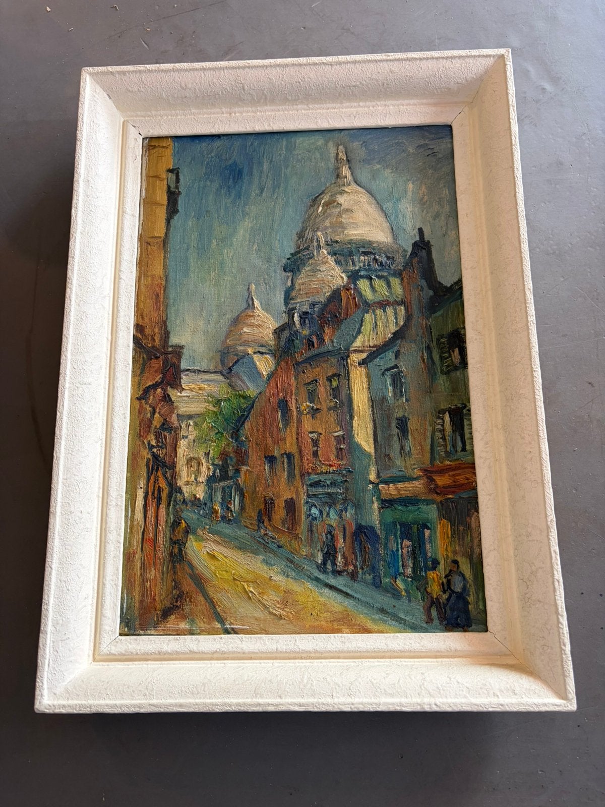 Schilderij Sacre coeur ( Parijs ), Ophalen of Verzenden