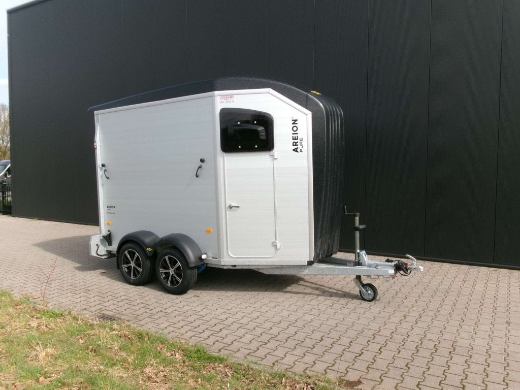 2 Paards Humbaur alu trailer met zadelkamer. 2026. Areion, Niet ingevuld, Aluminium, Zo goed als nieuw, 2-paards trailer