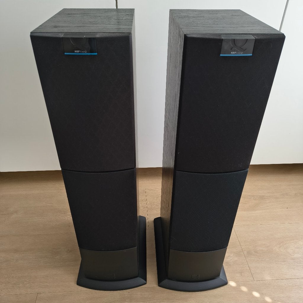 KEF Q50 speakers, Ophalen, Vloerstaande luidspreker, Gebruikt, 60 tot 120 watt