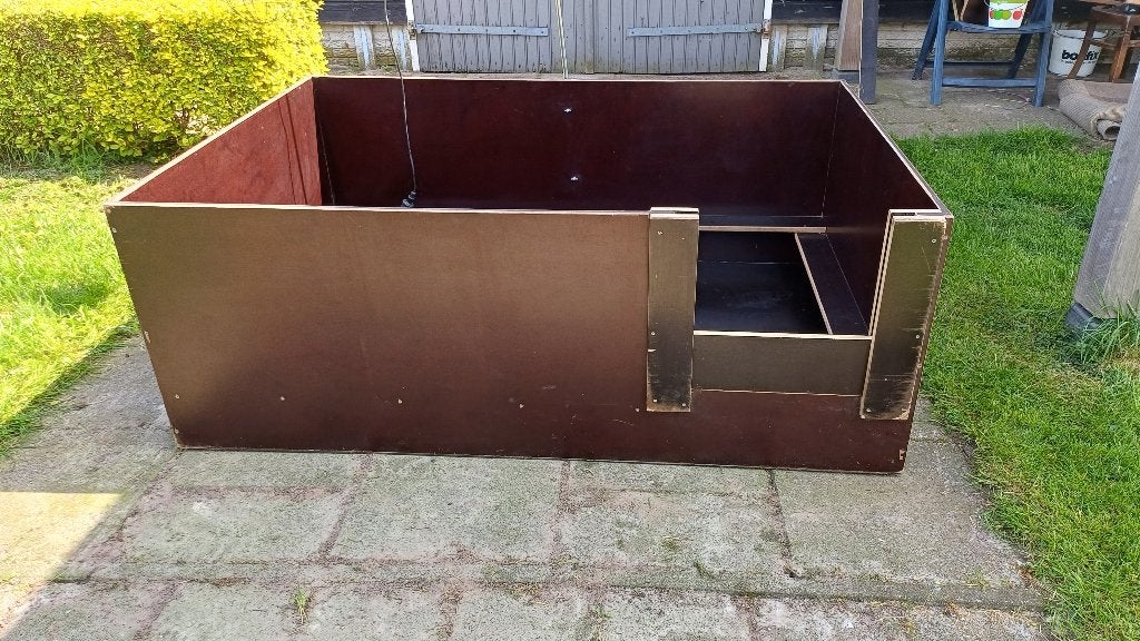Zeer grote werpkist te huur 185 x 124, Dieren en Toebehoren, Ophalen, Gebruikt, 110 cm of meer, 65 tot 100 cm