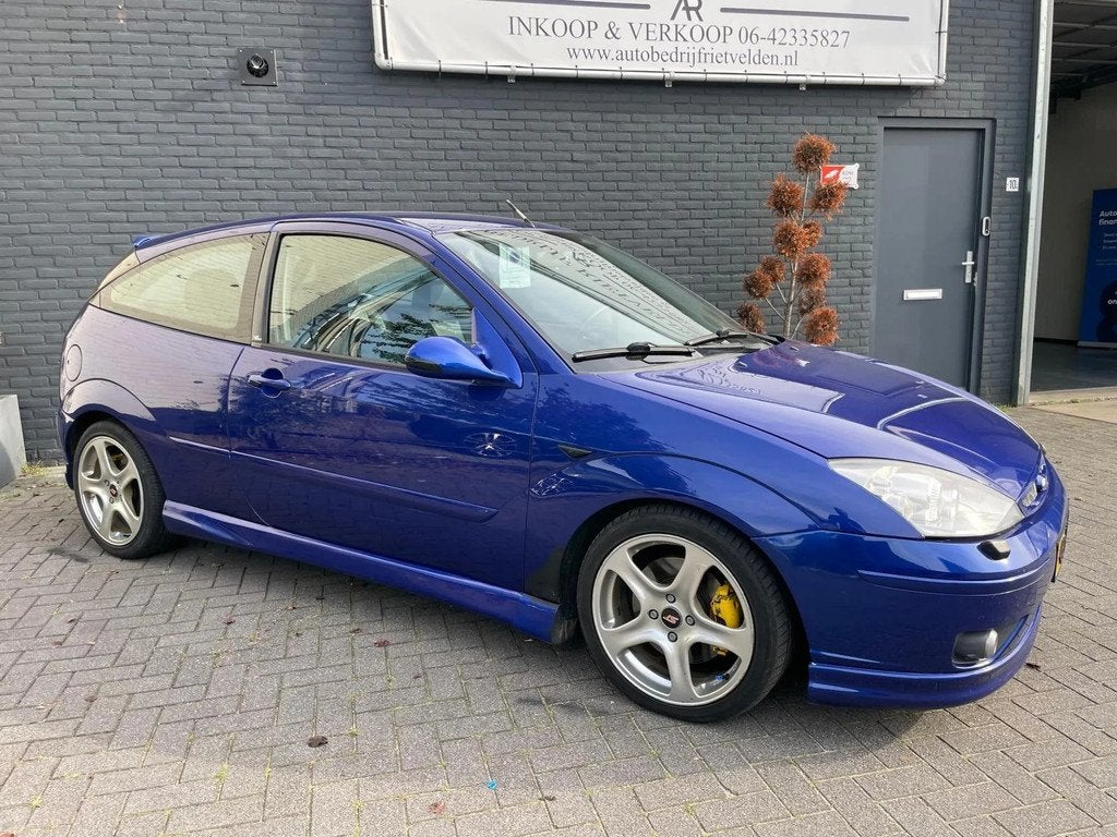 Ford Focus 2.0-16V ST170 1 JAAR APK! Inruil mogelijk, Stof, Zwart, 4 cilinders, Blauw
