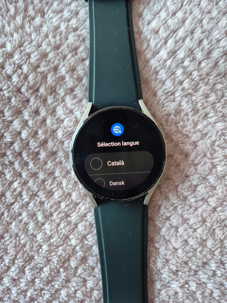 Samsung Galaxy Watch 4 - Zo goed als nieuw, Sieraden, Tassen en Uiterlijk, Smartwatches, GPS, Zwart, Ophalen of Verzenden, Zo goed als nieuw