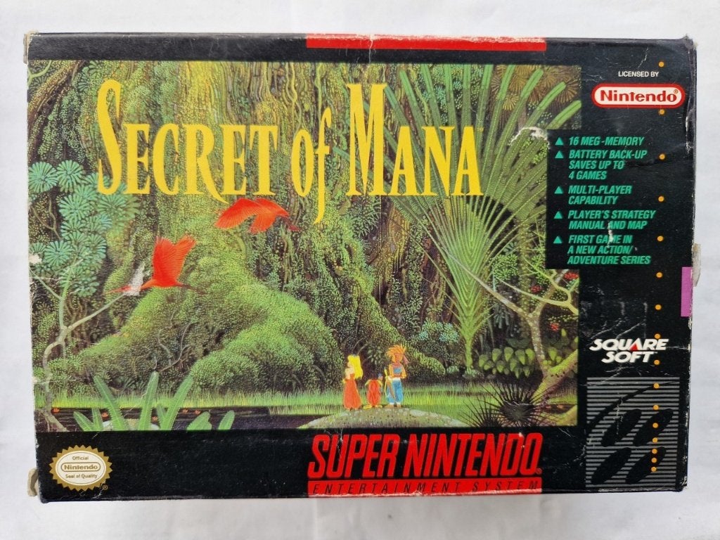SECRET of MANA ntsc, Spelcomputers en Games, Gebruikt, 1 speler, Racen en Vliegen, Ophalen of Verzenden