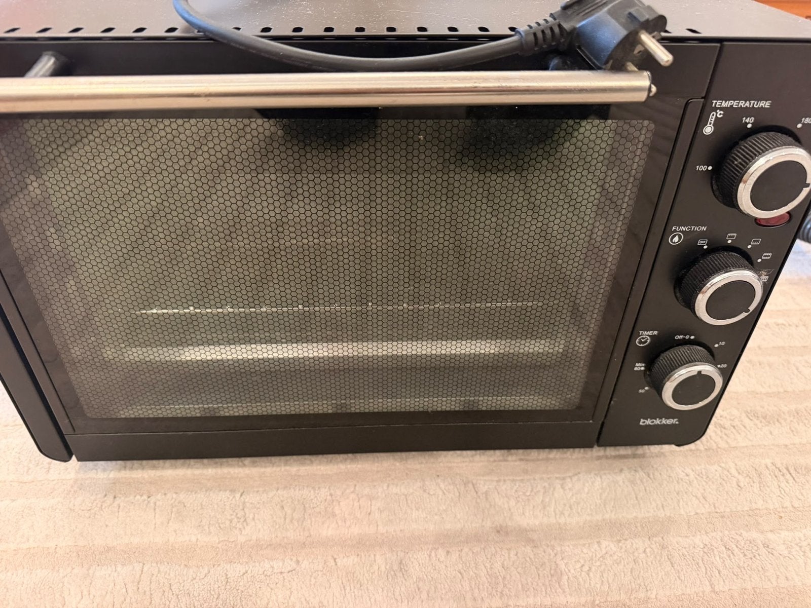 Blokker Mini-oven - Compact en Handig, Minder dan 45 cm, Gebruikt, Ophalen of Verzenden, Blokker