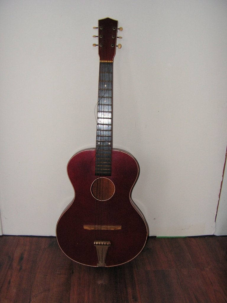 Gitaar met Tas, Klassieke of Spaanse gitaar, Gebruikt, ., Ophalen of Verzenden
