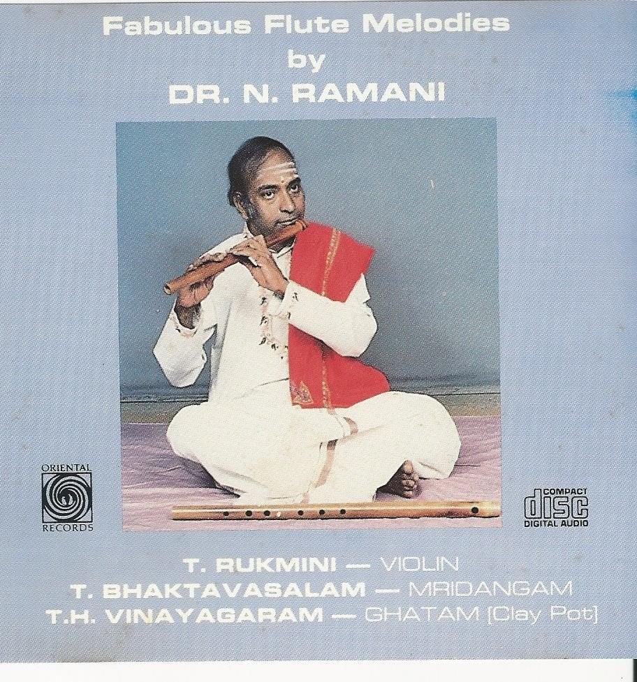 Dr.N.Ramani-Fabulous Flute Melodies: Sangita Kalanidhi= 9,99, Ophalen of Verzenden, Zo goed als nieuw, Indiaas